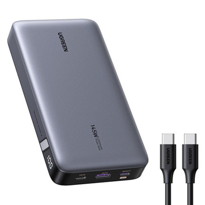 Ugreen 90597A batería externa 25000 mAh Gris Ugreen 90597A batería externa 25000 mAh Gris - Imagen 2