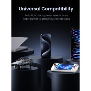 Ugreen Nexode Power Bank 48000 mAh Litio Gris