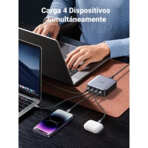 Ugreen Nexode Universal Gris Corriente alterna Carga rápida Interior