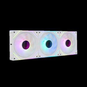 VENTILADOR NOX HUMMER PRO LINK KIT 3XVENT ARGB MAGNETICO BLANCO
