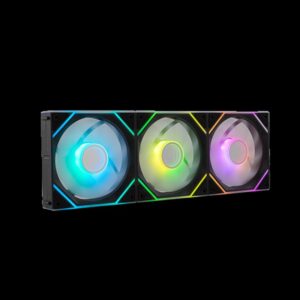 VENTILADOR NOX HUMMER PRO LINK KIT 3XVENT ARGB MAGNETICO NEGRO