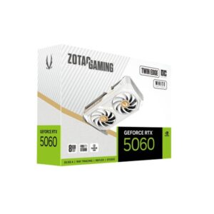 VGA ZOTAC RTX 5060 TWIN EDGE OC 8GB WHITE VERSION,NV,RTX5060,8GB,GDDR7,128BIT,1HDMI+3DP,2 VENTILADORES (ZT-B50600Q-10M) VGA ZOTAC RTX 5060 TWIN EDGE OC 8GB WHITE VERSION,NV,RTX5060,8GB,GDDR7,128BIT,1HDMI+3DP,2 VENTILADORES (ZT-B50600Q-10M)