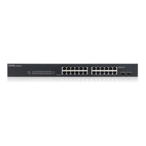 Zyxel GS-1900-24 v2 Gestionado L2 Gigabit Ethernet (10/100/1000) 1U Negro