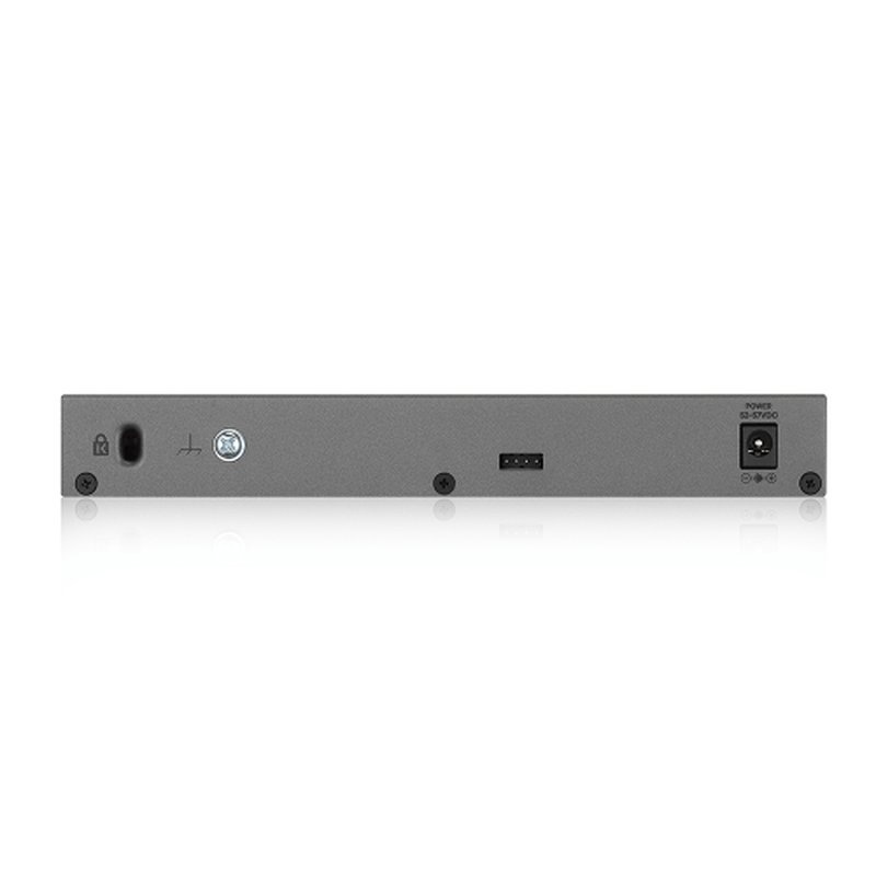Zyxel GS1350-6HP-EU0101F switch Gestionado L2 Gigabit Ethernet (10/100/1000) Energía sobre Ethernet (PoE) Gris - Imagen 3