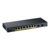 Zyxel GS1900-10HP Gestionado L2 Gigabit Ethernet (10/100/1000) Energía sobre Ethernet (PoE) Negro