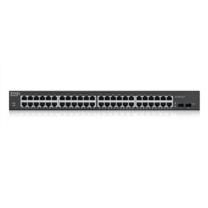 Zyxel GS1900-48HPv2 Gestionado L2 Gigabit Ethernet (10/100/1000) Energía sobre Ethernet (PoE) Negro