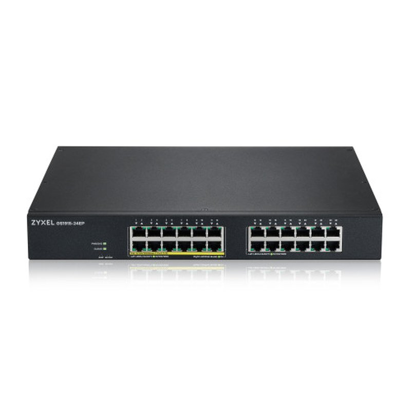 Zyxel GS1915-24EP Gestionado L2 Gigabit Ethernet (10/100/1000) Energía sobre Ethernet (PoE) 1U Negro - Imagen 2
