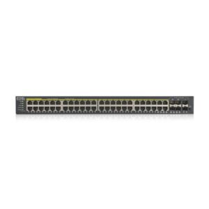 Zyxel GS1920-48HPV2 Gestionado Gigabit Ethernet (10/100/1000) Energía sobre Ethernet (PoE) Negro