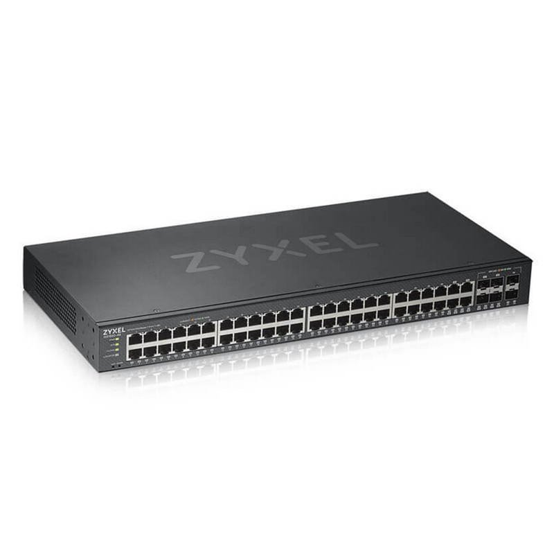 Zyxel GS1920-48V2 Gestionado Gigabit Ethernet (10/100/1000) Negro Zyxel GS1920-48V2 Gestionado Gigabit Ethernet (10/100/1000) Negro