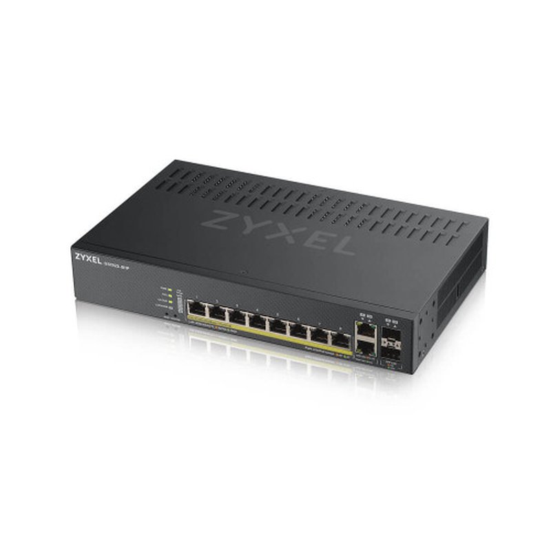 Zyxel GS1920-8HPV2 Gestionado Gigabit Ethernet (10/100/1000) Energía sobre Ethernet (PoE) Negro - Imagen 4