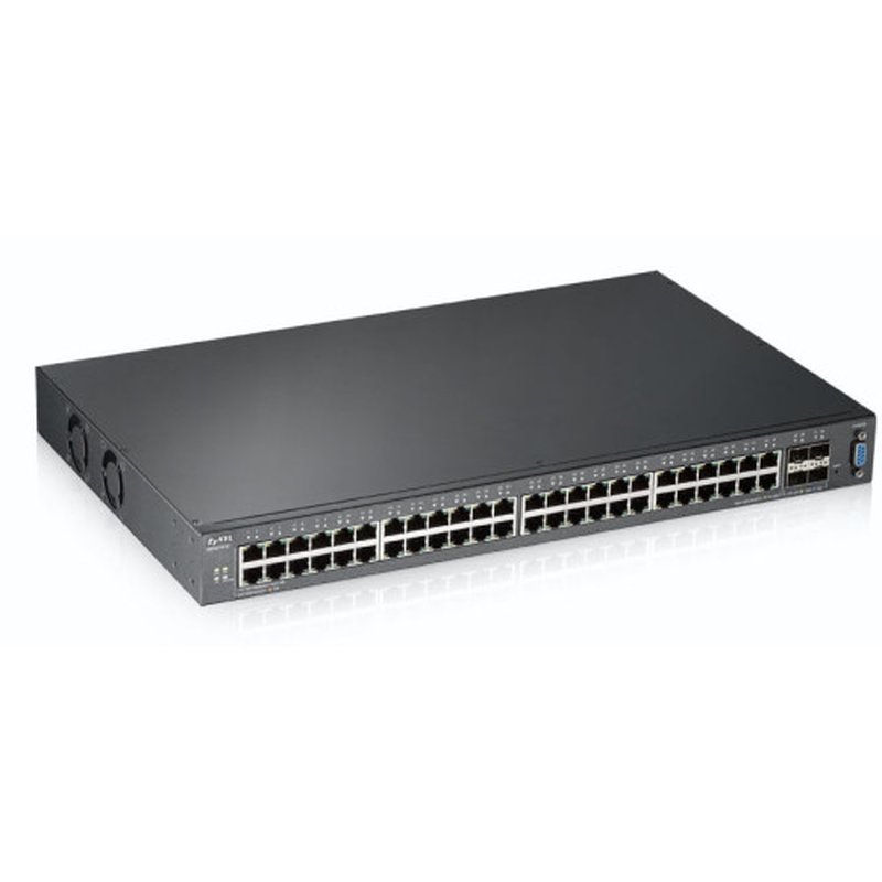 Zyxel XGS2210-52 Gestionado L2 Gigabit Ethernet (10/100/1000) 1U Negro - Imagen 2
