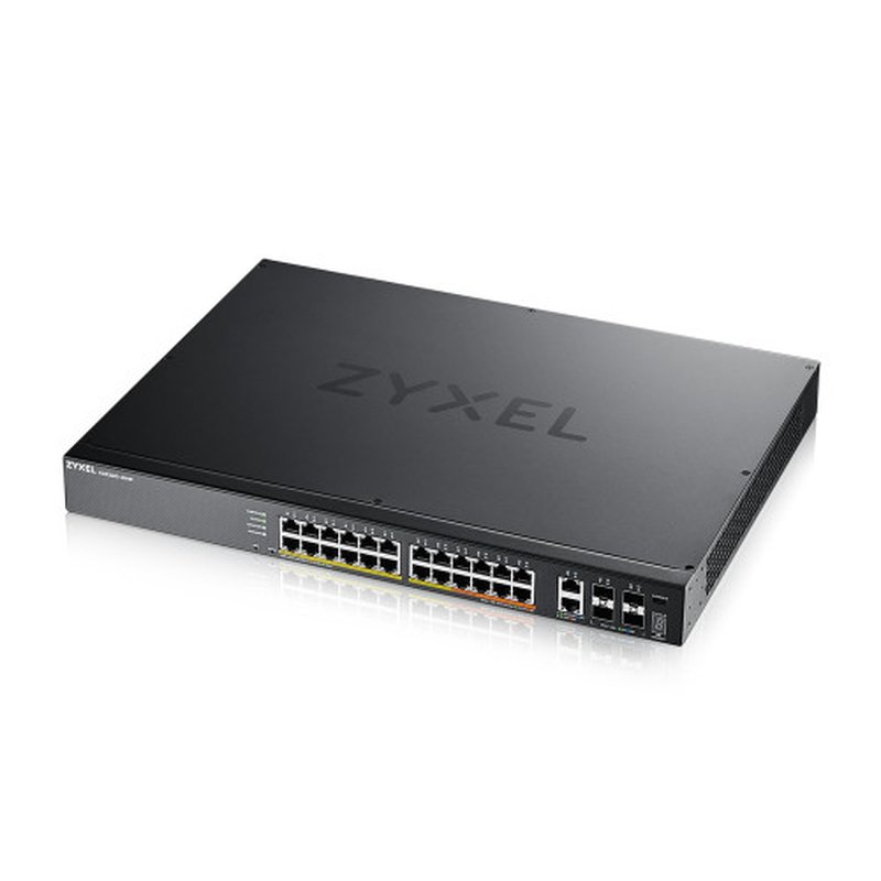 Zyxel XGS2220-30HP Gestionado L3 Gigabit Ethernet (10/100/1000) Energía sobre Ethernet (PoE) Negro - Imagen 3