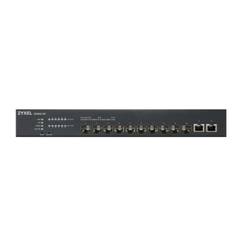 Zyxel XS1930-12F-ZZ0101F switch Gestionado L2/L3 10G Ethernet (100/1000/10000) Negro
