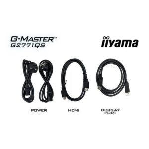 iiyama G-MASTER G2771QS-B1 pantalla para PC 68,6 cm (27") 2560 x 1440 Pixeles Wide Quad HD Negro