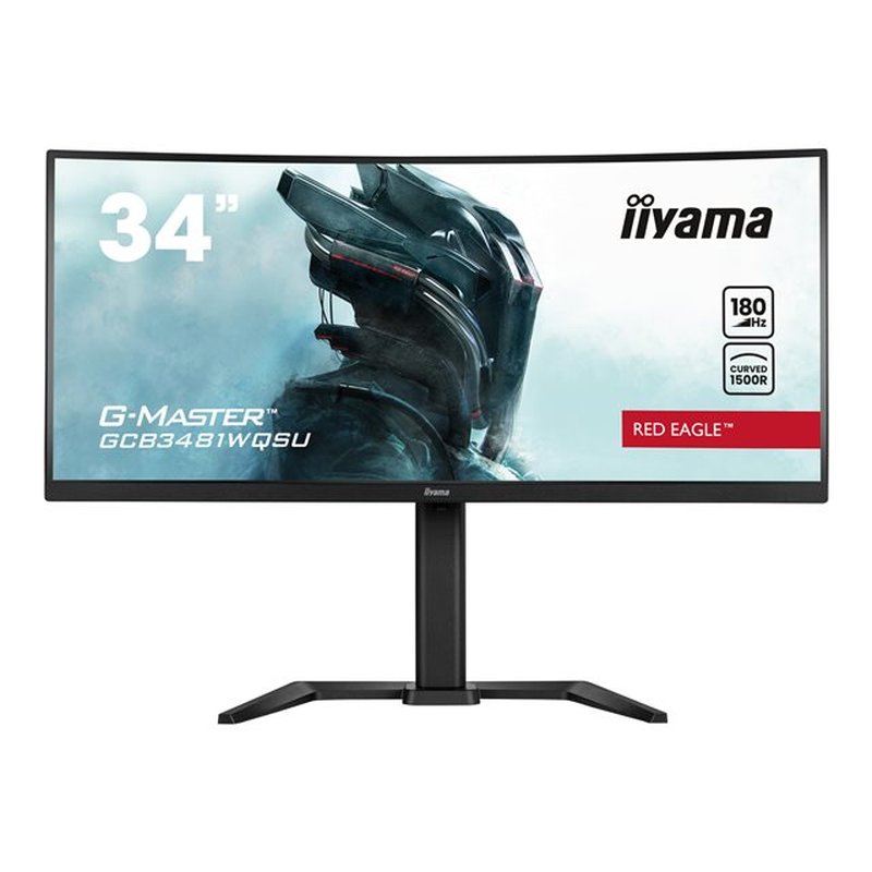 iiyama G-MASTER GCB3481WQSU-B1 pantalla para PC 86,4 cm (34") 3440 x 1440 Pixeles UltraWide Quad HD LCD Negro