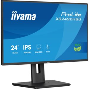 iiyama ProLite XB2492HSU-B1 pantalla para PC 61 cm (24") 1920 x 1080 Pixeles Full HD LED Negro