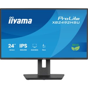 iiyama ProLite XB2492HSU-B1 pantalla para PC 61 cm (24") 1920 x 1080 Pixeles Full HD LED Negro