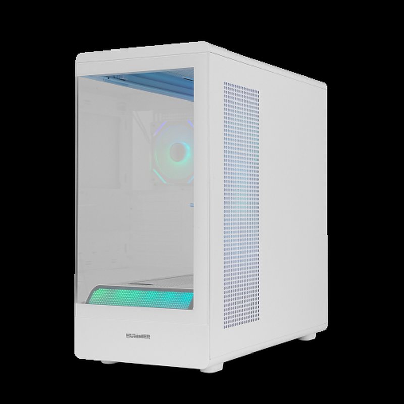 CAJA NOX SEMITORRE FRAMELESS HUMMER SIGNAL ARGB BLANCA USB TYPE C CAJA NOX SEMITORRE FRAMELESS HUMMER SIGNAL ARGB BLANCA USB TYPE C - Imagen 8