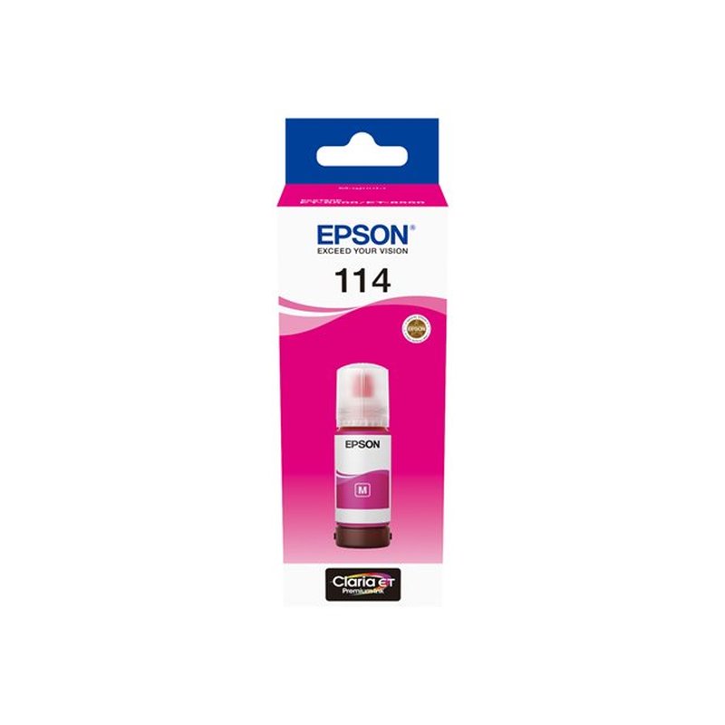 Epson 114 EcoTank Magenta ink bottle Epson 114 EcoTank Magenta ink bottle - Imagen 2