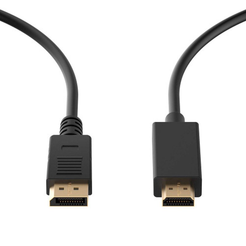 Ewent EC1432 adaptador de cable de vídeo 3 m DisplayPort HDMI tipo A (Estándar) Negro - Imagen 3