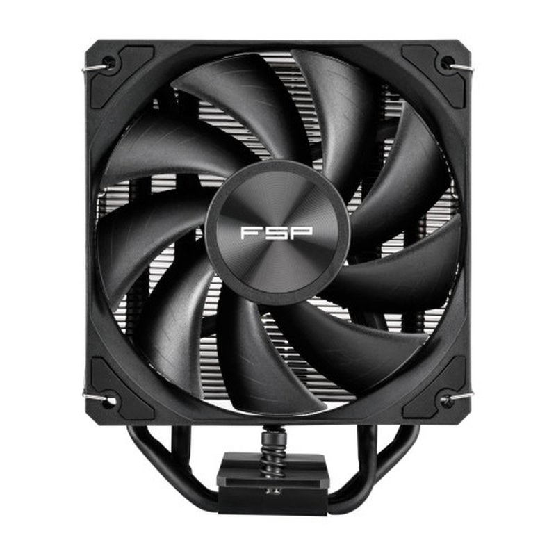 FSP REFRIGERACIONES DE AIRE INTEL LGA 1851/1700/1200 AMD AM4/AM5 120MM BLACK TOP COVER BLACK PERFORMANCE PWM FAN FSP REFRIGERACIONES DE AIRE INTEL LGA 1851/1700/1200 AMD AM4/AM5 120MM BLACK TOP COVER BLACK PERFORMANCE PWM FAN - Imagen 2