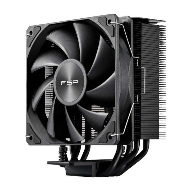 FSP REFRIGERACIONES DE AIRE INTEL LGA 1851/1700/1200 AMD AM4/AM5 120MM BLACK TOP COVER BLACK PERFORMANCE PWM FAN FSP REFRIGERACIONES DE AIRE INTEL LGA 1851/1700/1200 AMD AM4/AM5 120MM BLACK TOP COVER BLACK PERFORMANCE PWM FAN - Imagen 3