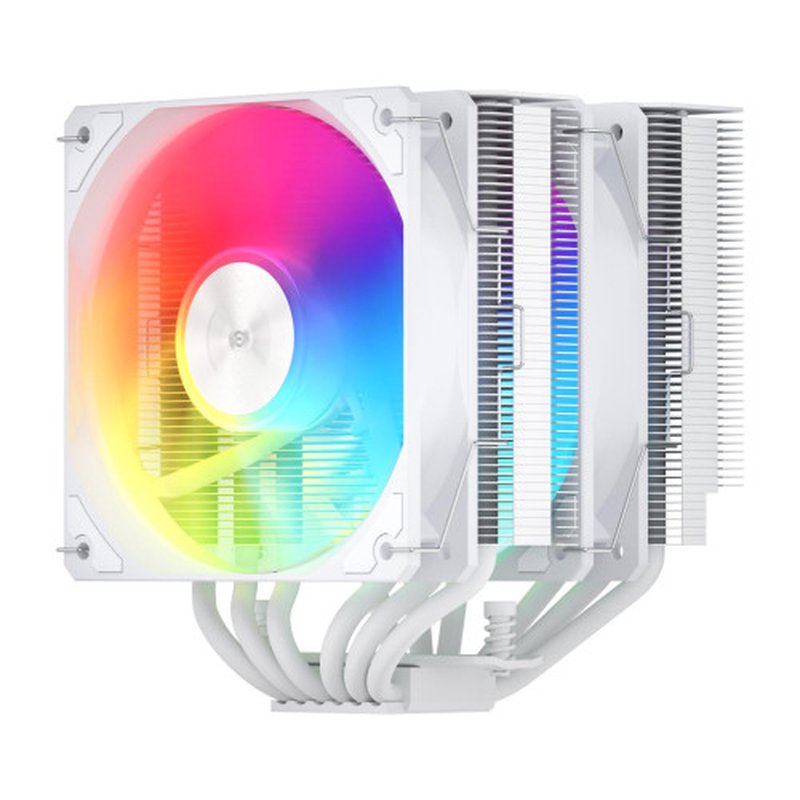 FSP REFRIGERACIONES DE AIRE INTEL LGA 1851/1700/1200 AMD AM4/AM5 120MM WHITE TOP COVER HIGH-PERFORMANCE QUIET PWM ARGB FAN FSP REFRIGERACIONES DE AIRE INTEL LGA 1851/1700/1200 AMD AM4/AM5 120MM WHITE TOP COVER HIGH-PERFORMANCE QUIET PWM ARGB FAN - Imagen 3