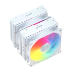 FSP REFRIGERACIONES DE AIRE INTEL LGA 1851/1700/1200 AMD AM4/AM5 120MM WHITE TOP COVER HIGH-PERFORMANCE QUIET PWM ARGB FAN FSP REFRIGERACIONES DE AIRE INTEL LGA 1851/1700/1200 AMD AM4/AM5 120MM WHITE TOP COVER HIGH-PERFORMANCE QUIET PWM ARGB FAN