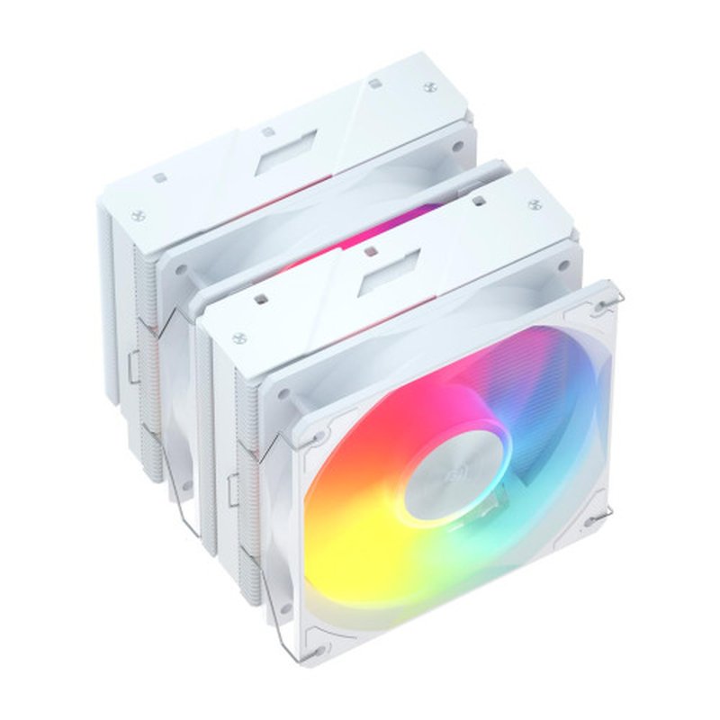 FSP REFRIGERACIONES DE AIRE INTEL LGA 1851/1700/1200 AMD AM4/AM5 120MM WHITE TOP COVER HIGH-PERFORMANCE QUIET PWM ARGB FAN FSP REFRIGERACIONES DE AIRE INTEL LGA 1851/1700/1200 AMD AM4/AM5 120MM WHITE TOP COVER HIGH-PERFORMANCE QUIET PWM ARGB FAN - Imagen 4