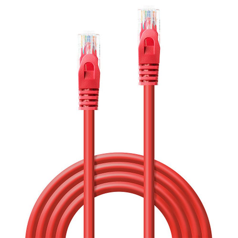 Lindy 48183 cable de red Rojo 2 m Cat6 U/UTP (UTP) Lindy 48183 cable de red Rojo 2 m Cat6 U/UTP (UTP) - Imagen 3