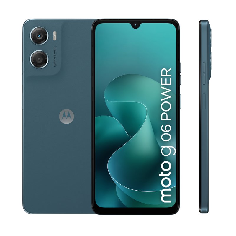 Motorola moto g06 power 17,5 cm (6.88") SIM doble Android 15 4G USB Tipo C 4 GB 256 GB 7000 mAh Azul Motorola moto g06 power 17,5 cm (6.88") SIM doble Android 15 4G USB Tipo C 4 GB 256 GB 7000 mAh Azul
