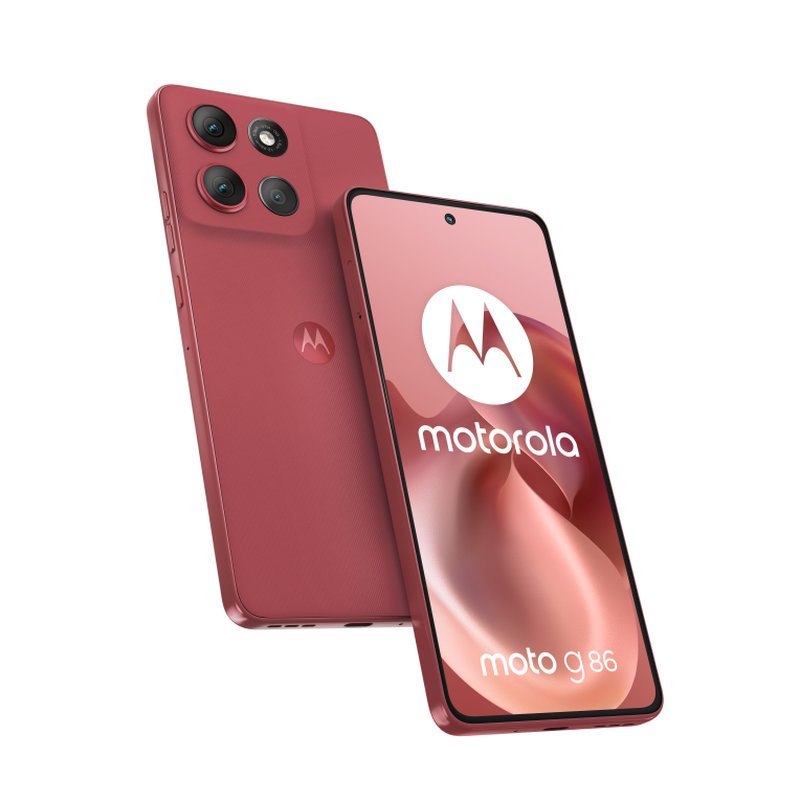 Motorola moto g86 5G 16,9 cm (6.67") SIM doble Android 15 USB Tipo C 8 GB 256 GB 5200 mAh Rosa