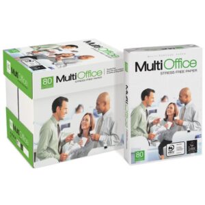 PAQUETE 500H PAPEL FIT STANDARD 80GR A4 MULTIOFFICE CIE 161 MLT0800253 | PACK 5 UNIDADES