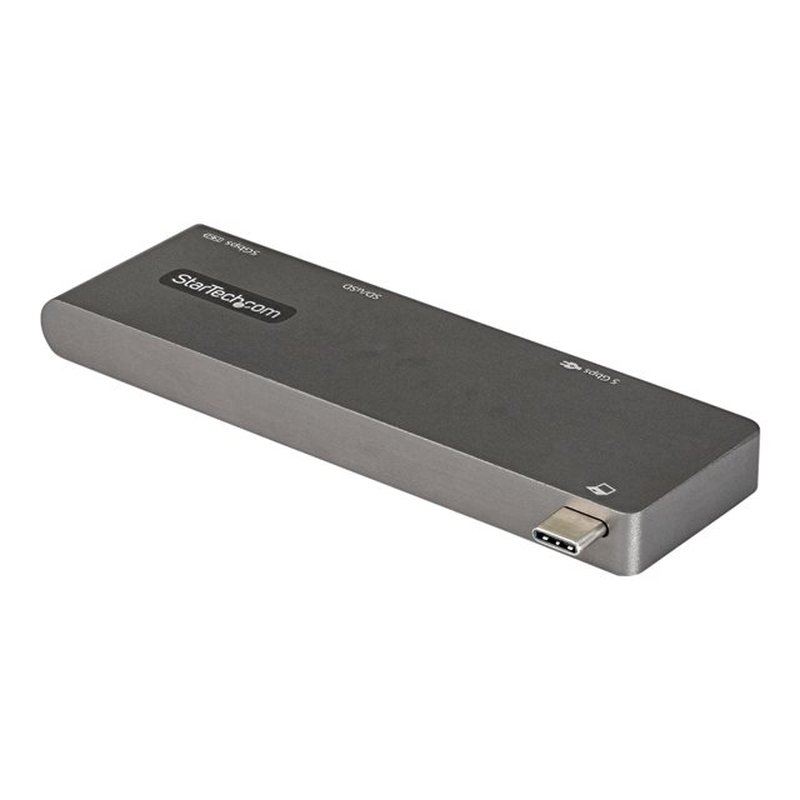 StarTech.com Adaptador Multipuertos USB C para MacBook Pro/Air - Docking Station USB Tipo C a HDMI 4K - con PD de 100W Pass-through - Lector de Tarjetas SD MicroSD - Hub Ladrón USB 3.0 de 2 Puertos - Imagen 2