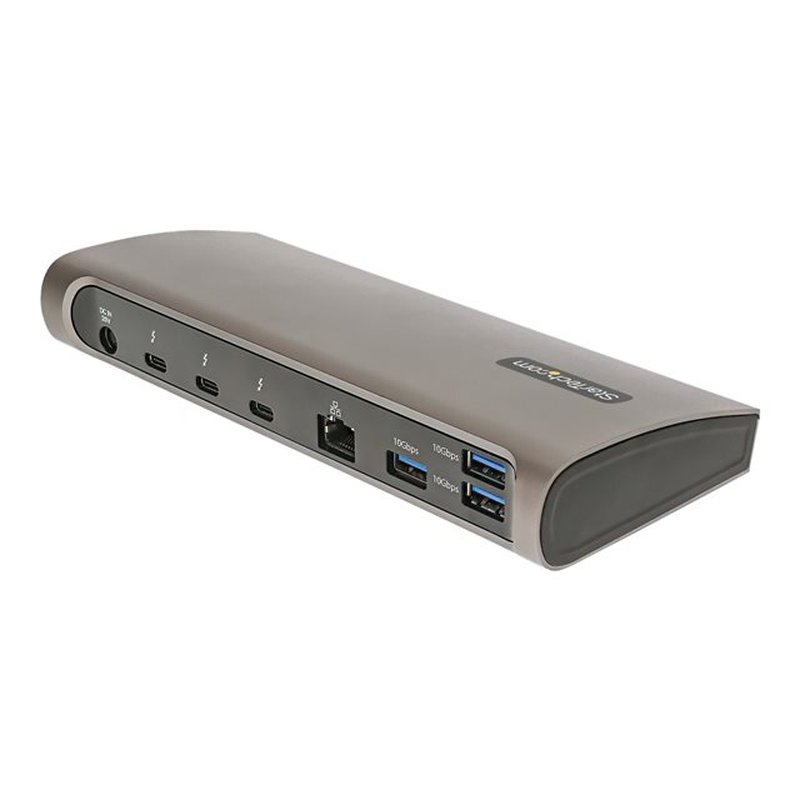 StarTech.com Docking Station Thunderbolt 4, PD de 96W, para 1 Monitor de 8K/para 2 Monitores de 4K 60Hz, 3xTB4/USB4, 4xUSB-A/SD/GbE, Replicador de Puertos Thunderbolt 4 para Win o Mac TB3 StarTech.com Docking Station Thunderbolt 4, PD de 96W, para 1 Monitor de 8K/para 2 Monitores de 4K 60Hz, 3xTB4/USB4, 4xUSB-A/SD/GbE, Replicador de Puertos Thunderbolt 4 para Win o Mac TB3 - Imagen 5