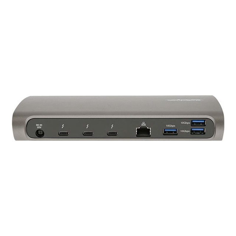 StarTech.com Docking Station Thunderbolt 4, PD de 96W, para 1 Monitor de 8K/para 2 Monitores de 4K 60Hz, 3xTB4/USB4, 4xUSB-A/SD/GbE, Replicador de Puertos Thunderbolt 4 para Win o Mac TB3 StarTech.com Docking Station Thunderbolt 4, PD de 96W, para 1 Monitor de 8K/para 2 Monitores de 4K 60Hz, 3xTB4/USB4, 4xUSB-A/SD/GbE, Replicador de Puertos Thunderbolt 4 para Win o Mac TB3 - Imagen 6