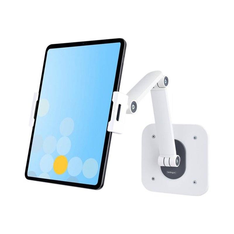 StarTech.com Soporte Ajustable de Sobremesa para Tablet - de Montaje en Pared - 1kg de Capacidad - Base Ergonómica Ajustable para Tablet - con Giro, Rotación e Inclinación - Imagen 3