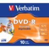 Verbatim 43521 DVD en blanco 4,7 GB DVD-R 10 pieza(s)